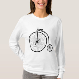 Camiseta Rodas de bicicleta de Penny Farthing