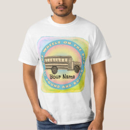 Camiseta Rodas de Ônibus Escolar