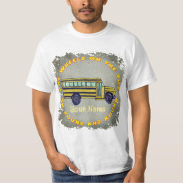 Camiseta Rodas de Ônibus Escolar