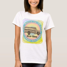 Camiseta Rodas de Ônibus Escolar