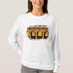 Camiseta Rodas de Oração, Roda Mani em Trongsa Dzong,