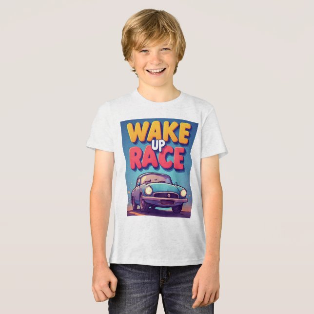 Camiseta 🌟 Rodas Divertidas Para Pequenos Viajantes 🚗 (Frente Completa)