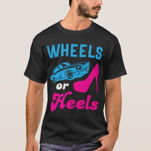 Camiseta Rodas Heels Garota Chá de fraldas Revolução
