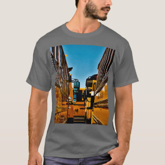 Camiseta Rodas no ônibus