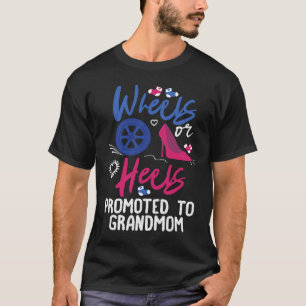 Camiseta Rodas Ou Saltos Promovidos À Revelação De Sexos Da