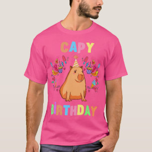 Camiseta Rodent Capybara Capybara Lover Birthday Funny Capy