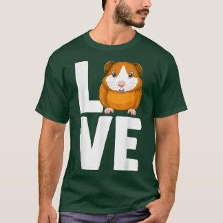 Camiseta Rodent Cavies Cavy Lovers Guinea Pig Owners LOVE