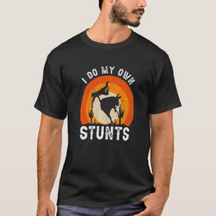 Camiseta Rodeo Bull Andando Eu Faço Minhas Próprias Pedras 