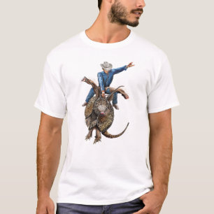 Camiseta Rodeo Bull Rider Armadillo Broncodillo