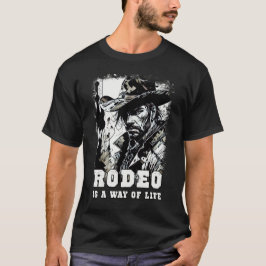 Camiseta RODEO É Uma Maneira De LIFE VIntage Cowboy Sayings