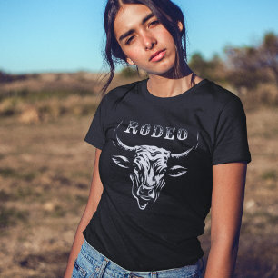 Camiseta Rodeo Life Bull Head