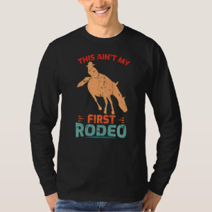 Camiseta Rodeo Rider Dizendo Por Um De Rodeo Andando 4