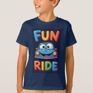 Camiseta 🌈 Rodinhas Para Grandes Sorrisos 🚘