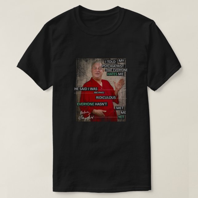 Camiseta rodney Dangerfield Essencial (Frente do Design)