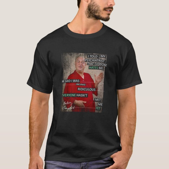 Camiseta rodney Dangerfield Essencial (Frente)