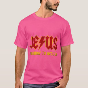 Camiseta Rodovia de Jesus cristo ao Super-Herói do Céu Jesu