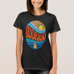 Camiseta Rodrigo Vintage Sunset Rodrigo Groovy Tie Dye
