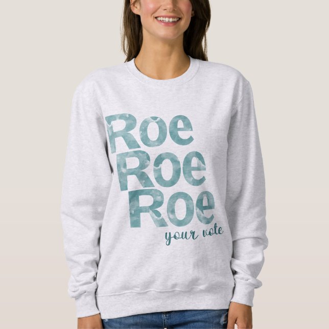 Camiseta Roe Roe Seu Voto Verde (Frente)