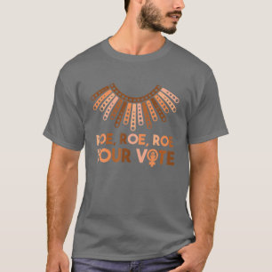 Camiseta Roe Roe Voce Escolha Pró Direitos da Mulher Fe