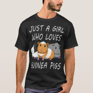 Camiseta Roedor Bonito Dizendo Guiné Mamãe Porca