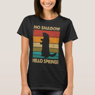 Camiseta Roedor Sombra O Homem-Aranha Woodchuck de Groundho