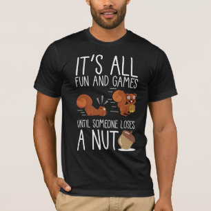 Camiseta Roedores Engraçados de Animais Engraçados, Esqui