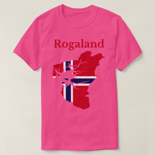 Camiseta Rogaland County Norway (Frente do Design)