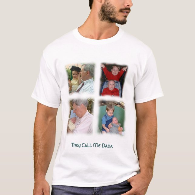 Camiseta Roger chamam-me papá (Frente)