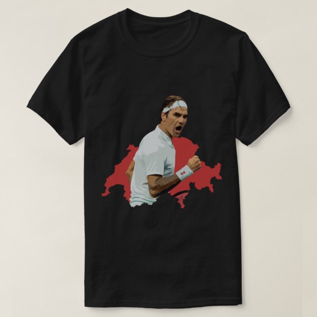 Camiseta Roger Federer (2) (Frente do Design)
