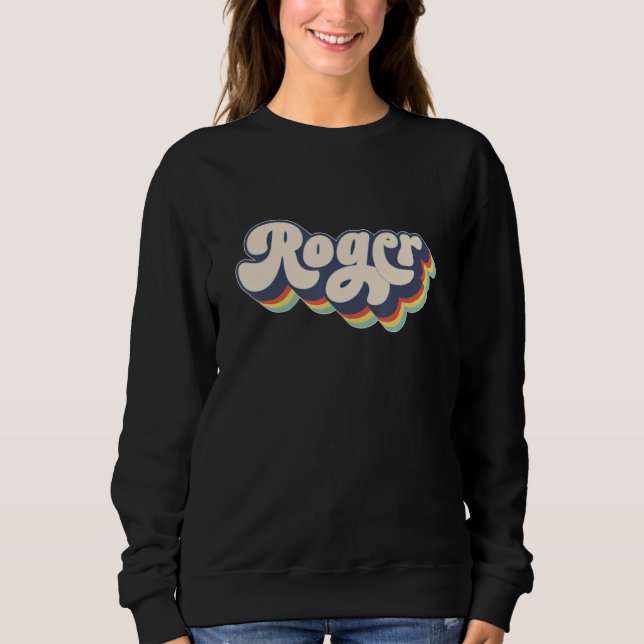 Camiseta Roger Name Personalizado Sobrenome Nome Roger (Frente)