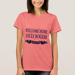 Camiseta Rogers alegre Home bem-vindo