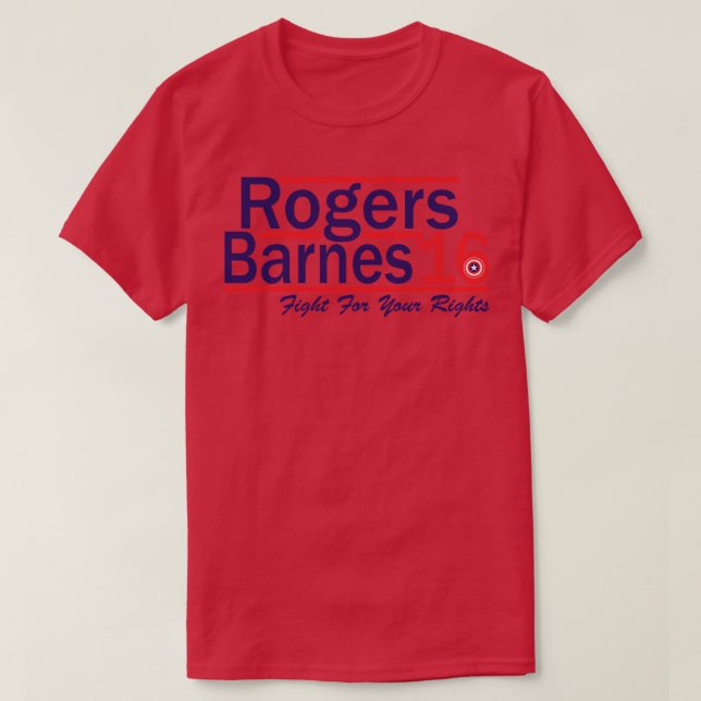 Camiseta Rogers Barnes (Frente do Design)