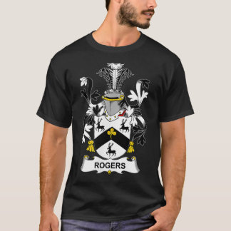 Camiseta Rogers Casaco da Guarda Familiar de Armas