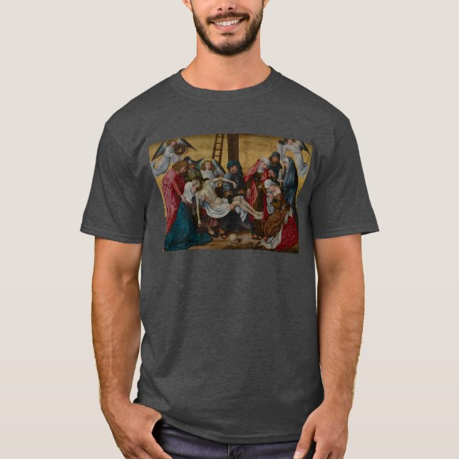 Camiseta Rogier van der Weyden: A Descida da Cruz (Frente)
