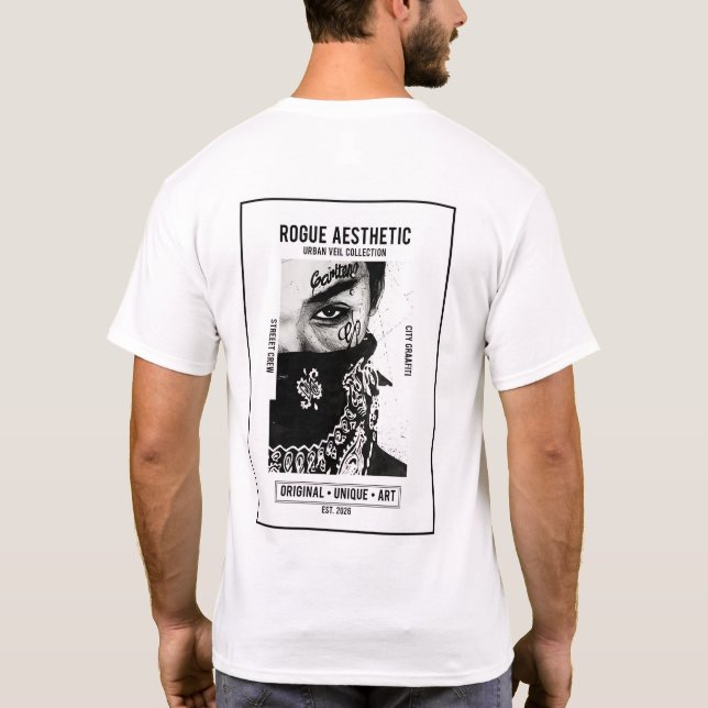Camiseta Rogue Aesthetic Urban Veil (Verso)
