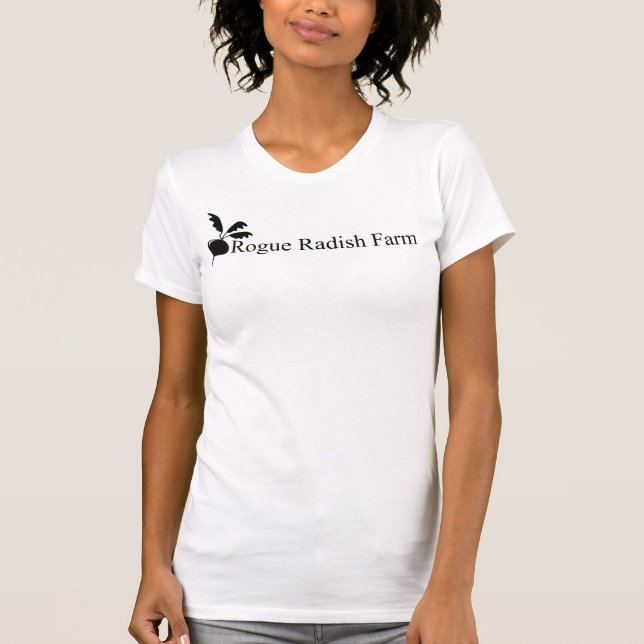 Camiseta Rogue Radish Fazenda Bella Canvas (Frente)