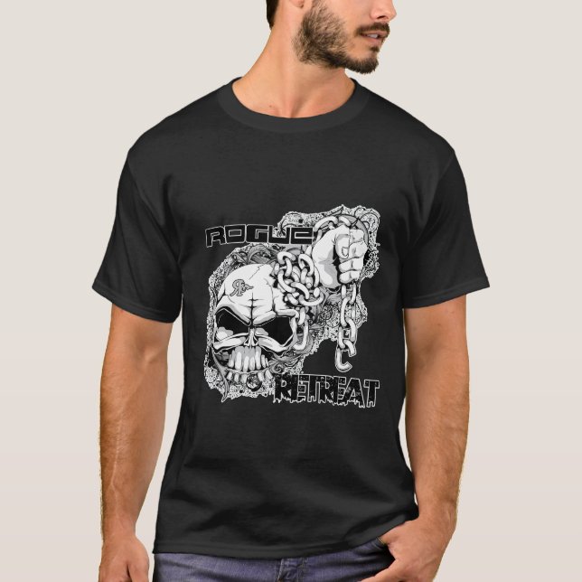 CAMISETA ROGUE RETREAT TATTOO GRAFITE T SHIRT (Frente)