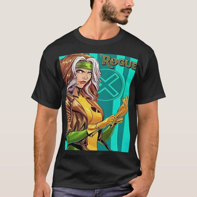 Camiseta Rogue X‑Men – Southern Strength & Style (Frente)