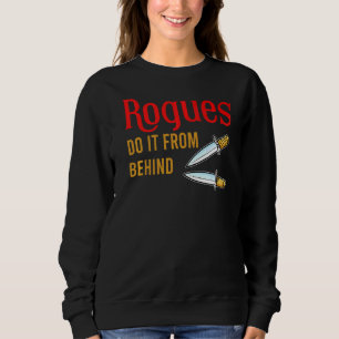 Camiseta Rogues Fazem-No Por Trás Do Daggers Rpg
