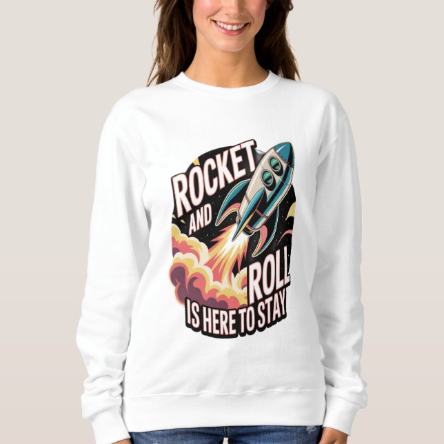 Camiseta Rolagem de Foguete  (Frente)