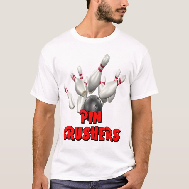 Camiseta Rolamento dos trituradores do Pin (Frente)
