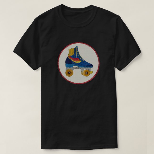 Camiseta Rolamentos de patinagem (Frente do Design)
