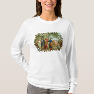Camiseta Roland aprende do amor da angélica e do Medoro