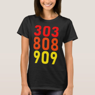 Camiseta Roland TB-303 TR-808 TR-909 Batidas Clássicas