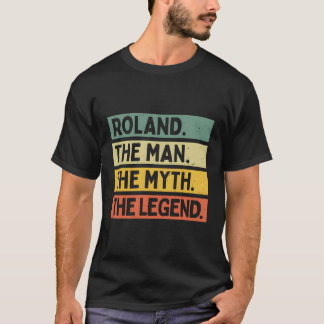 Camiseta Roland The Myth The Legend Personalised Cote