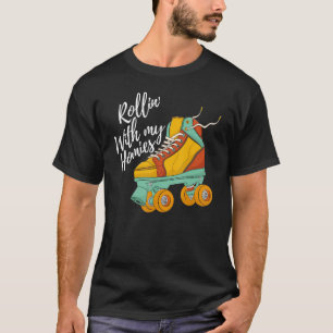 Camiseta Rolando Com Meus Amigos Mulheres Rolando Sapatos A