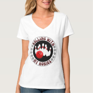 Camiseta Rolando com meus presentes para Boliches