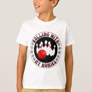 Camiseta Rolando com meus presentes para Boliches