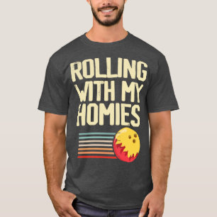 Camiseta Rolando Com Minhas Casas Retrô Boliches Engraçadas