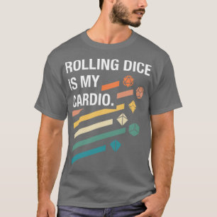 Camiseta Rolando Dice é Minhas citações de RPG Engraçadas p
